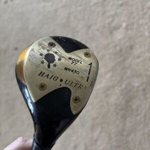 Walter Hagan Haig Ultra Model 77 1 Wood Aldila HM-30 Shaft 44” Golf Club